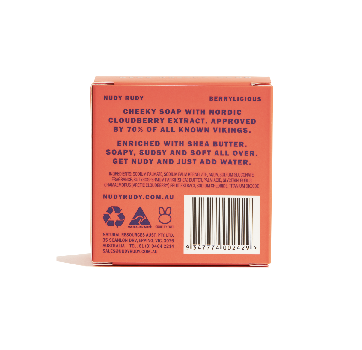 Berrylicious Bar Soap Puck